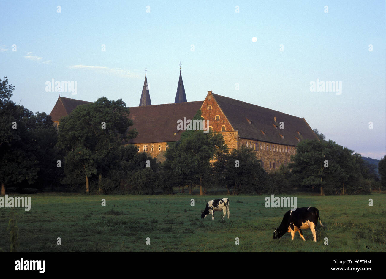 Deutschland, Niedersachsen, Kloster Moellenbeck in der Nähe von Rinteln. Stockfoto
