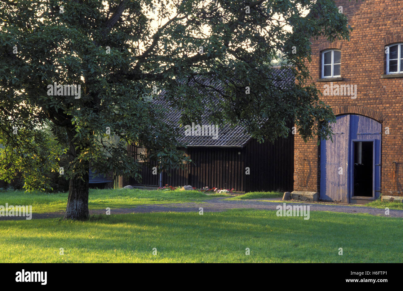 Deutschland, Niedersachsen, Bauernhaus in der Nähe von Rinteln Stockfoto