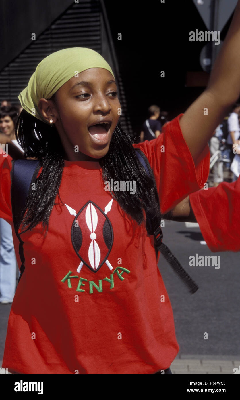 Deutschland, Köln, World Youth Day 2005. Stockfoto