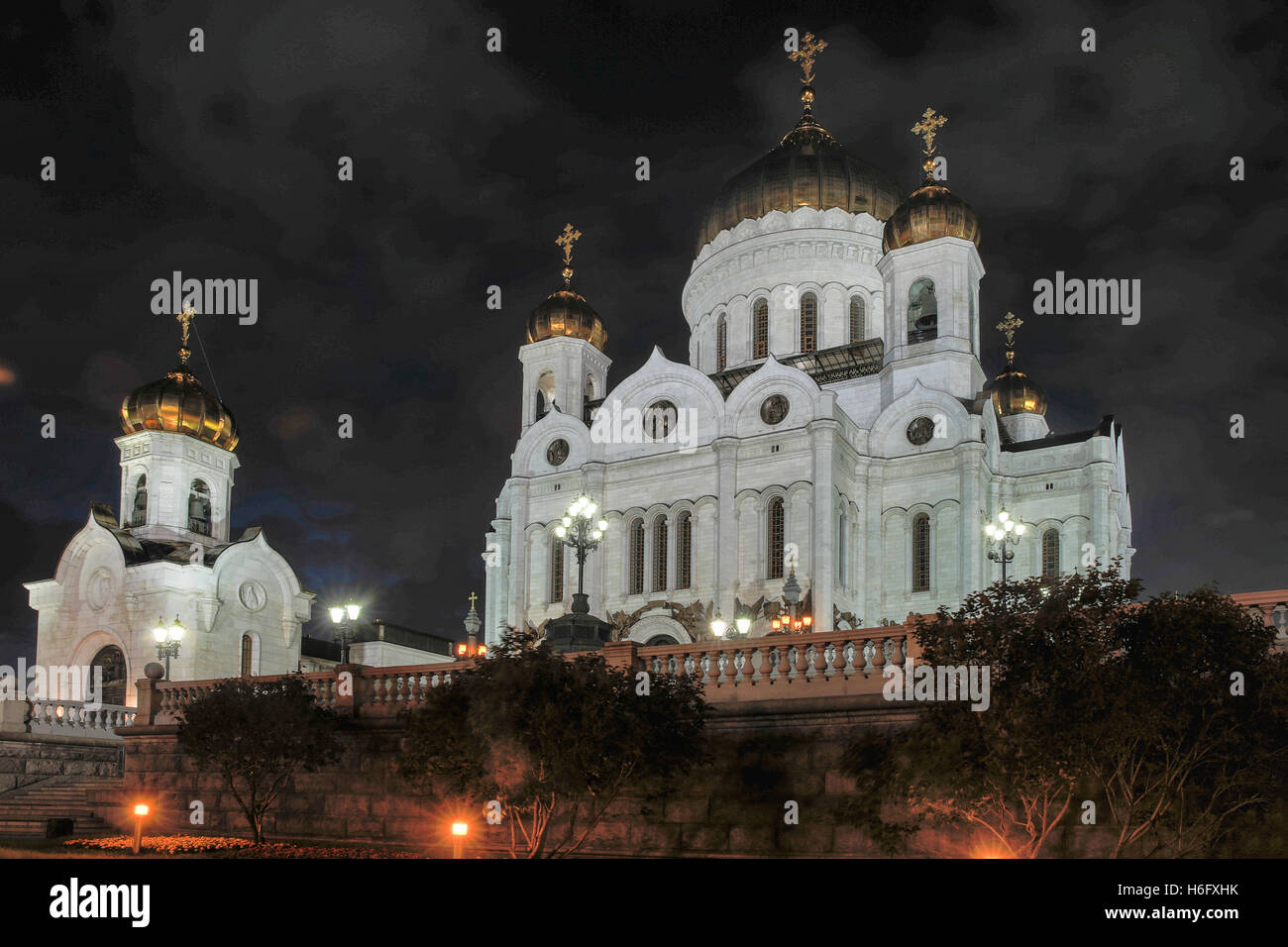 Die Kathedrale von Christus dem Erlöser. Moskau Stockfoto