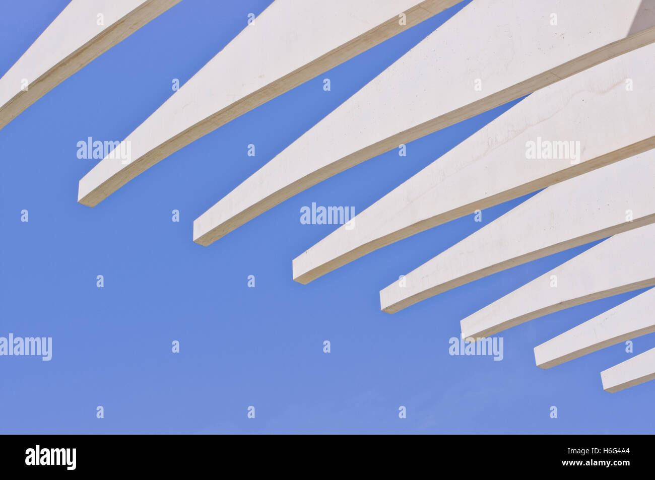 Abstrakt Architektur, Malaga Stockfoto