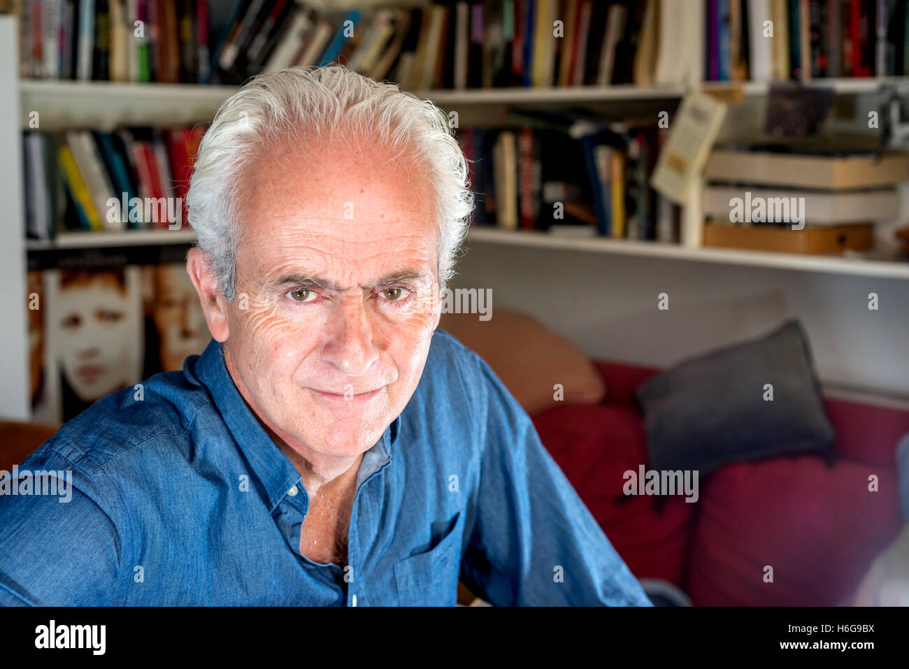 Journalist und Autor Nick Davies, von Lewes, East Sussex. Stockfoto