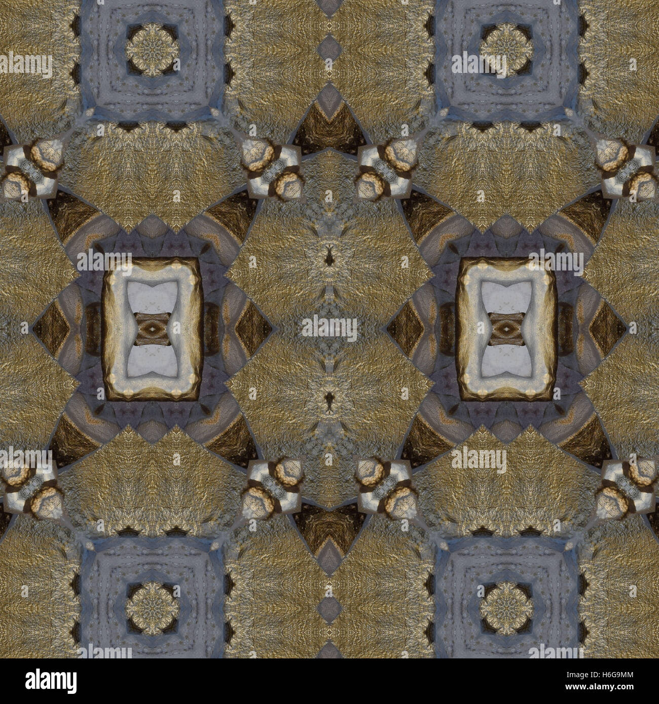 Zusammenfassung Hintergrund, Kaleidoskop Muster Stockfoto