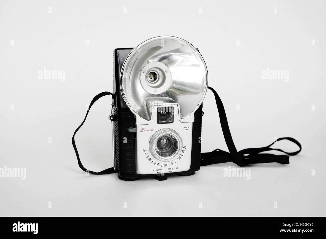 Vintage-Kamera / Kodak Starflash Kamera Stockfoto