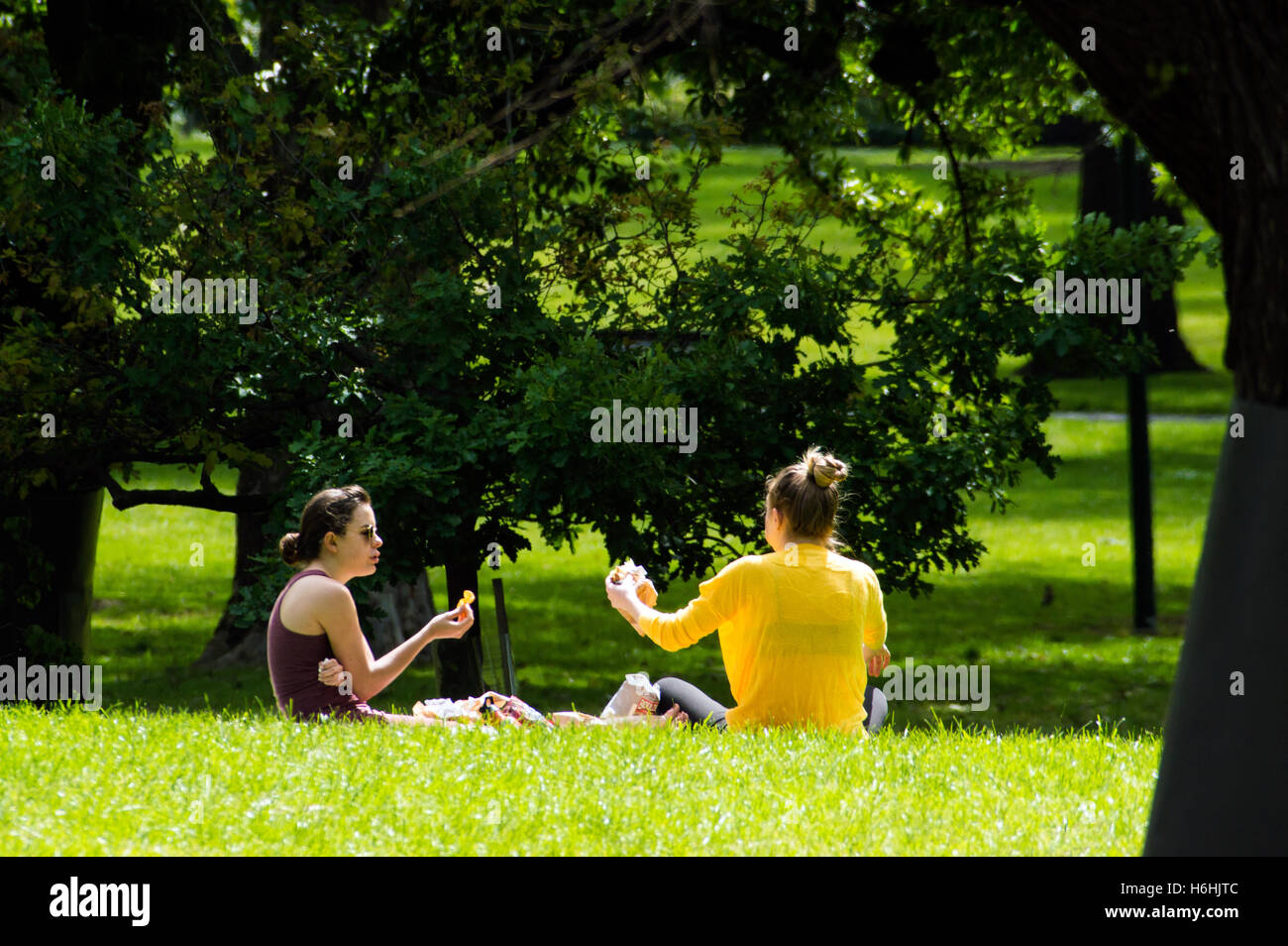 Carlton Gardens, Carlton, Melbourne, Victoria, Australien Stockfoto