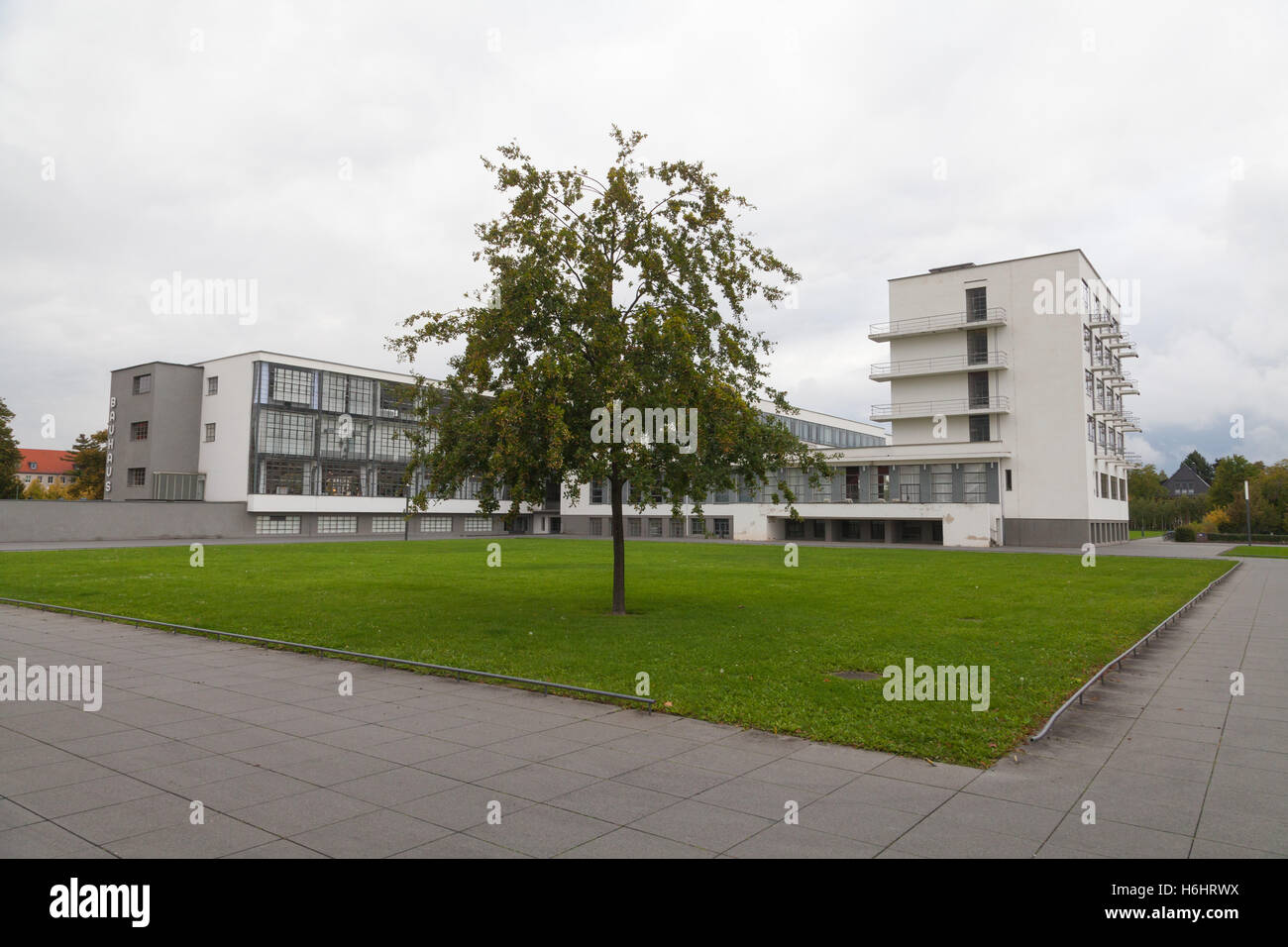 Bauhaus Dessau Stockfoto