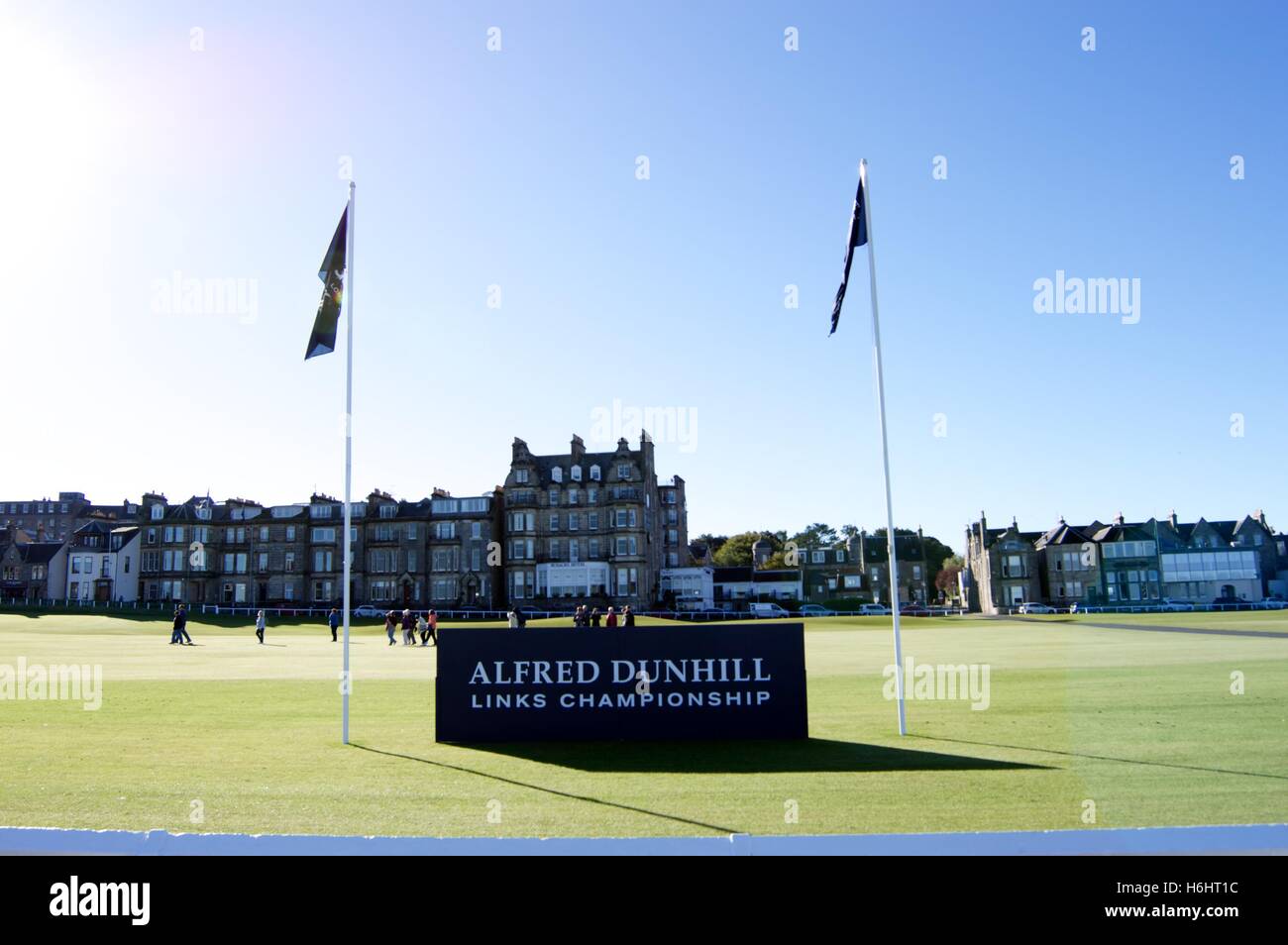 Alfred Dunhill Links Championship auf The Old Course St. Andrews Golfplatz St. Andrews Scotland Stockfoto