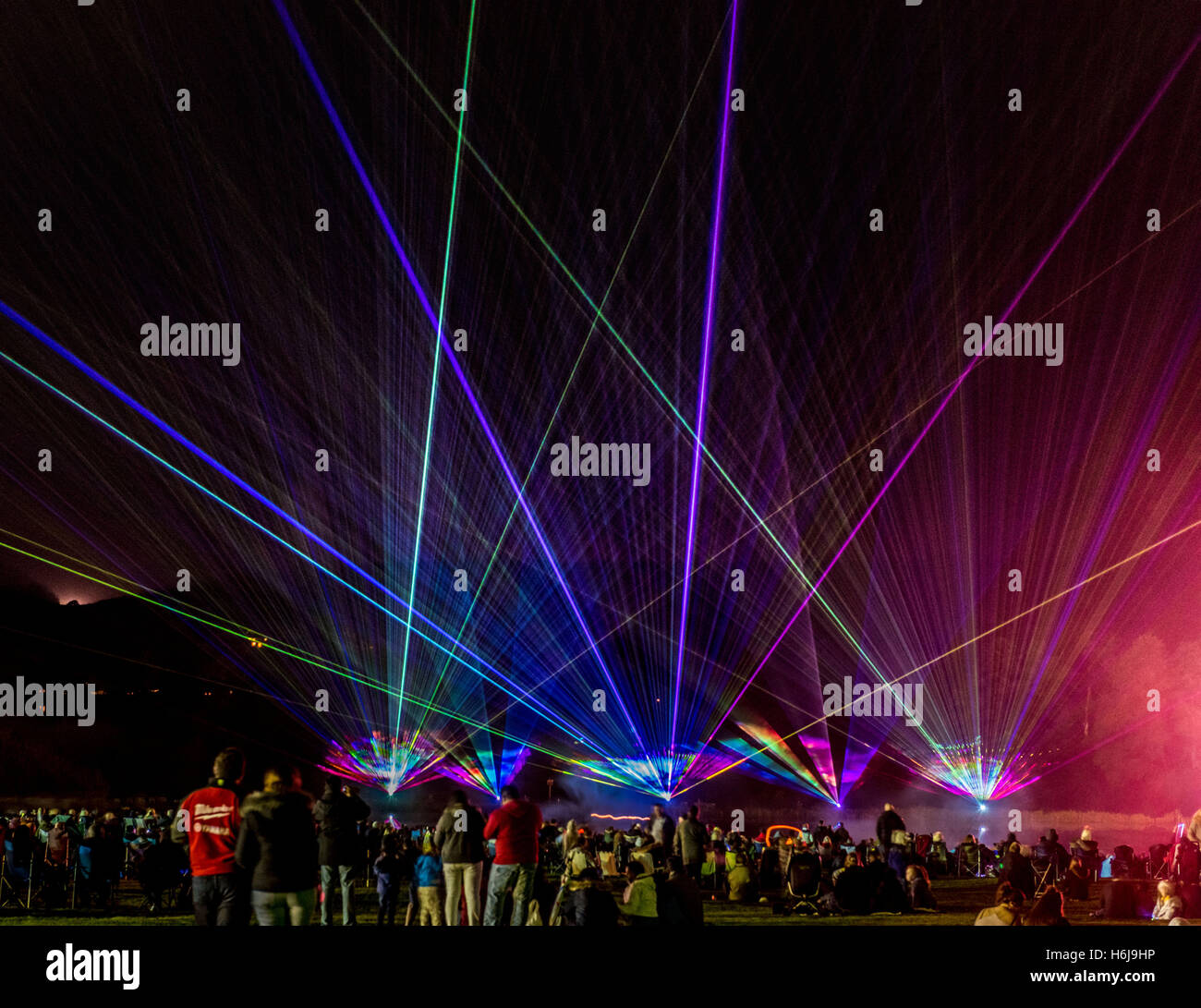 Lasershow Stockfotos Und Bilder Kaufen Alamy