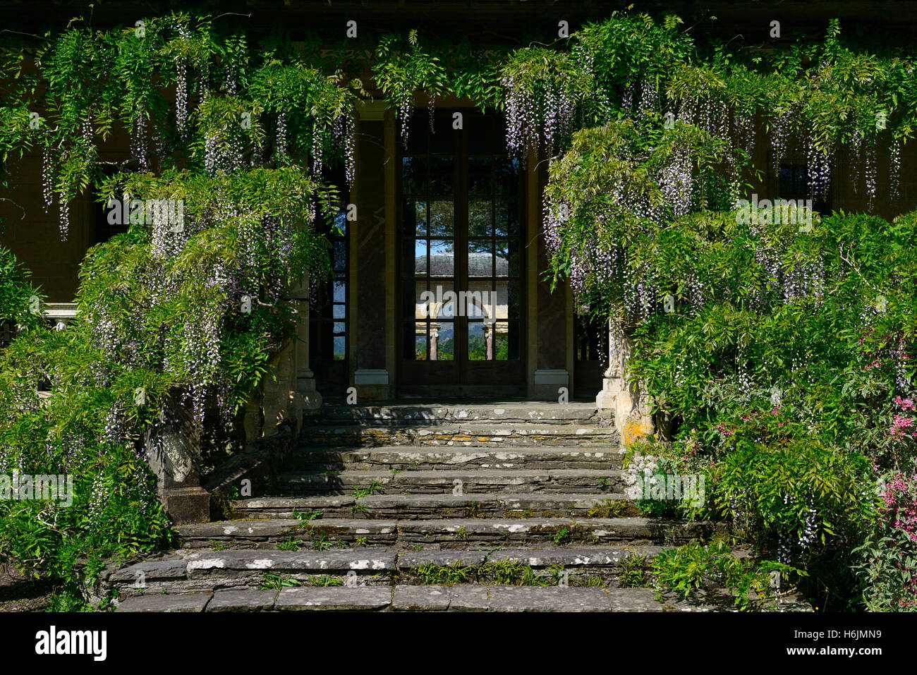 Gärten Ilnacullin Garinish garnieren Island italienischen Casita Garten Annan Bryce Harold Peto OPW Bearea Halbinsel RM Irland Stockfoto