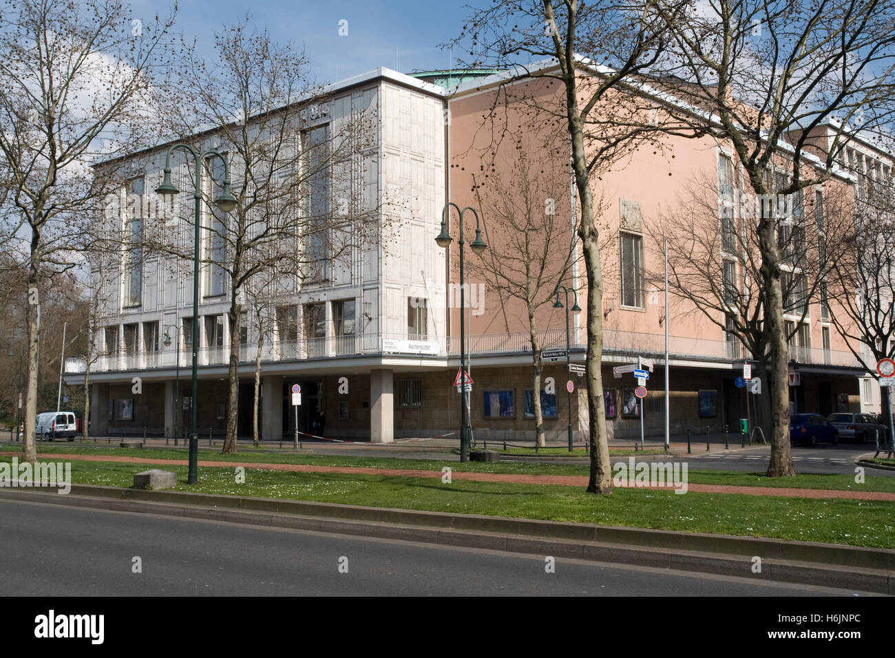 Deutsche Oper am Rhein Düsseldorf, Landeshauptstadt von Nordrhein-Westfalen Stockfoto