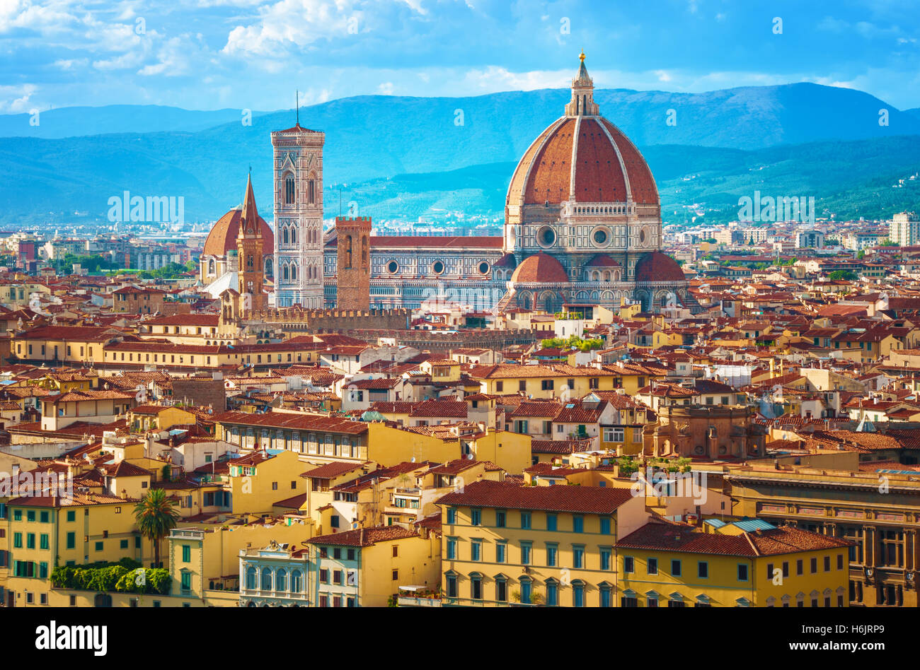 Stadtbild in Florenz, Italien Stockfoto