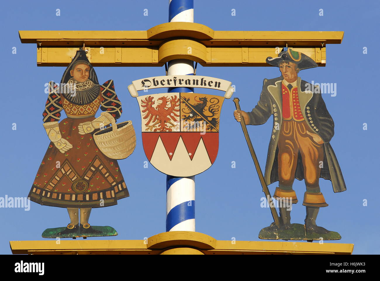 Oberfranken Stockfoto