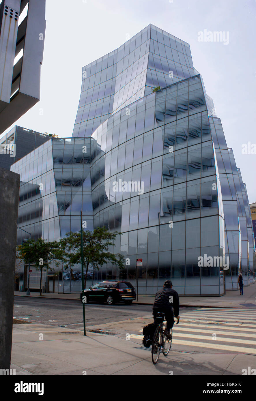 Gehry entworfen IAC Gebäude in Chelsea, Manhattan, New York. Stockfoto