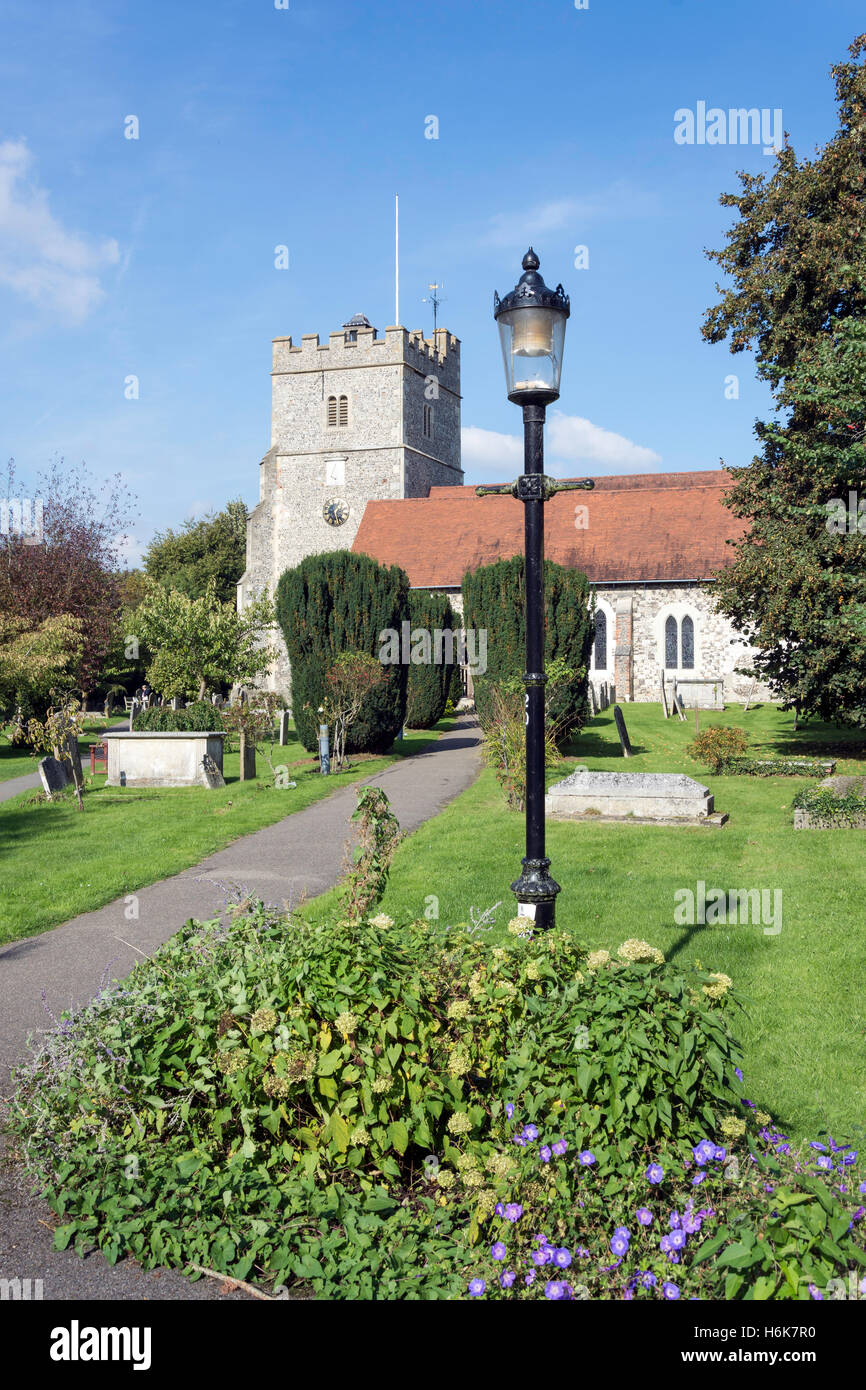 Kirche der Heiligen Dreifaltigkeit, Churchgate, Cookham, Berkshire, England, Vereinigtes Königreich Stockfoto