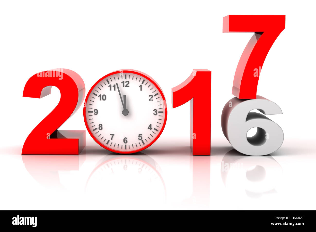 Ab 2016, 2017 3d Render Stockfoto