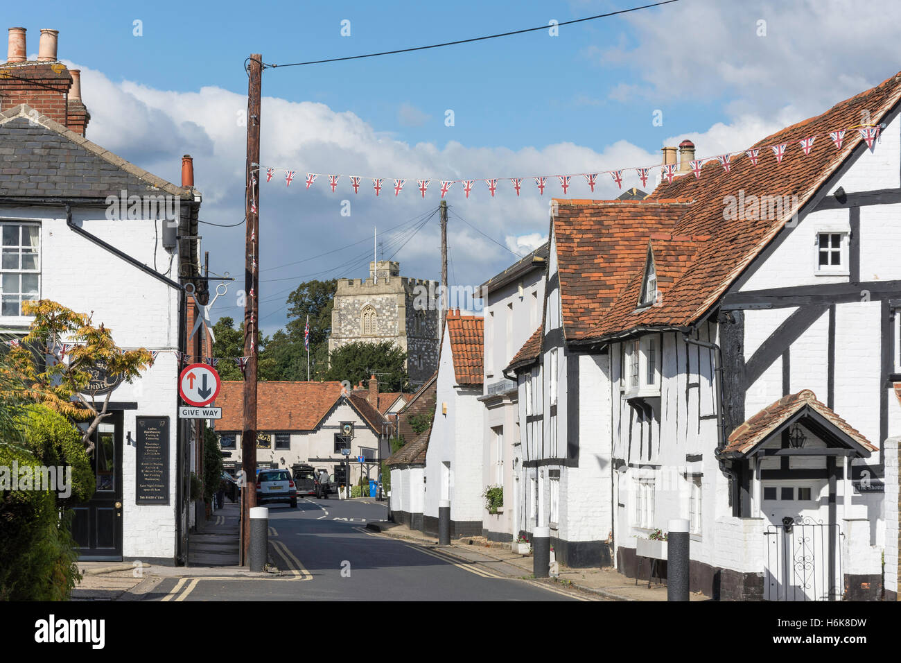 High Street, Bray, Berkshire, England, Vereinigtes Königreich Stockfoto