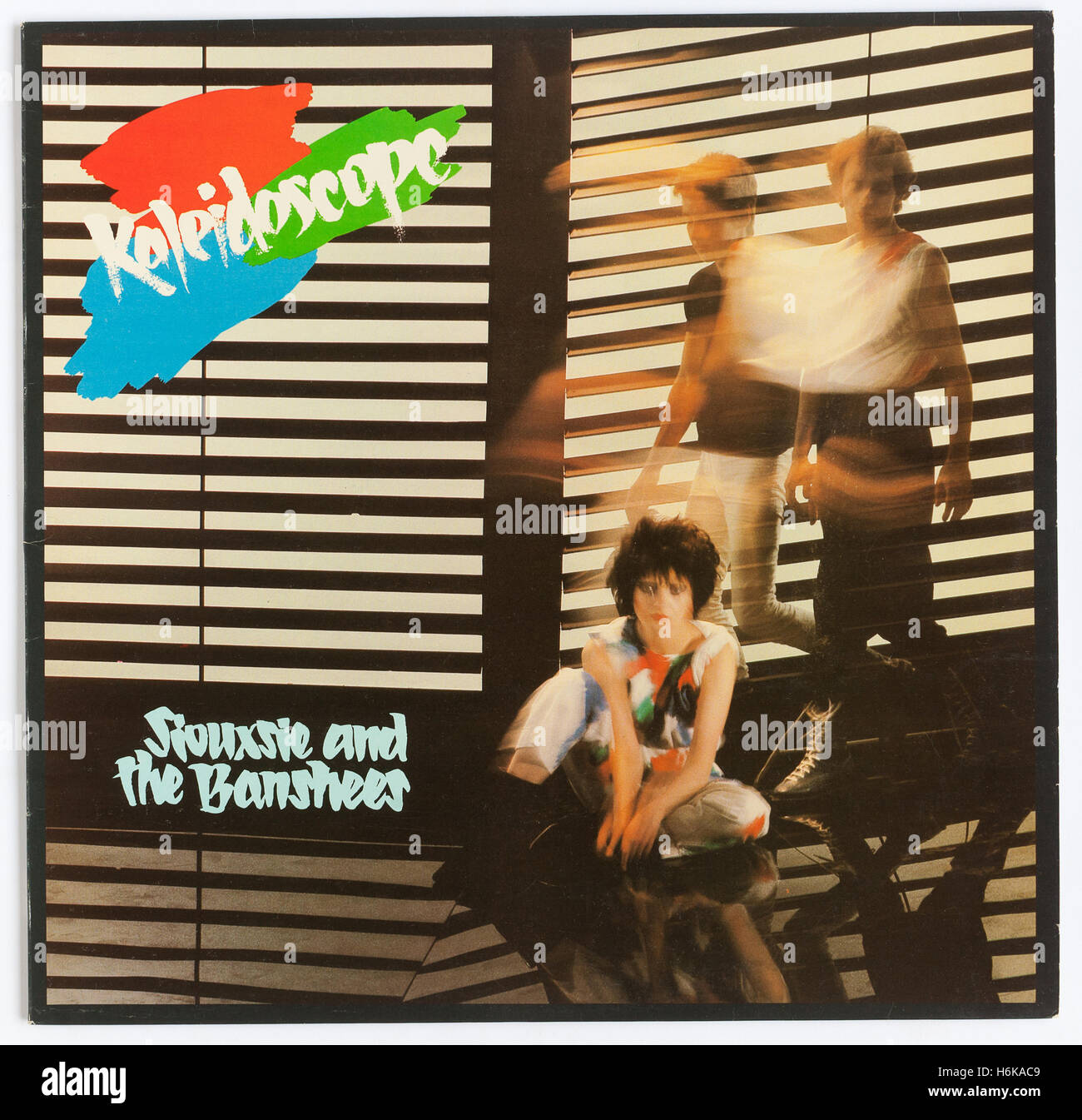 Cover von 'Kaleidoscope', 1980 Album von Siouxsie and the Banshees auf PVC Records - nur für redaktionelle Verwendung Stockfoto