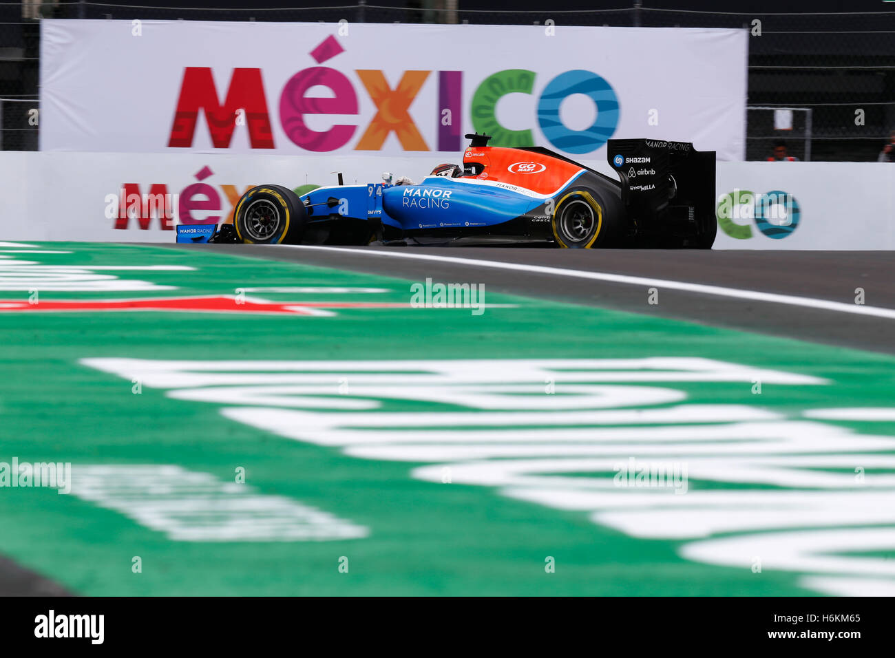 Motorsport: FIA Formel 1 Weltmeisterschaft 2016, großer Preis von Mexiko, #94 Pascal Wehrlein (GER, Manor Racing F1 Team) Stockfoto