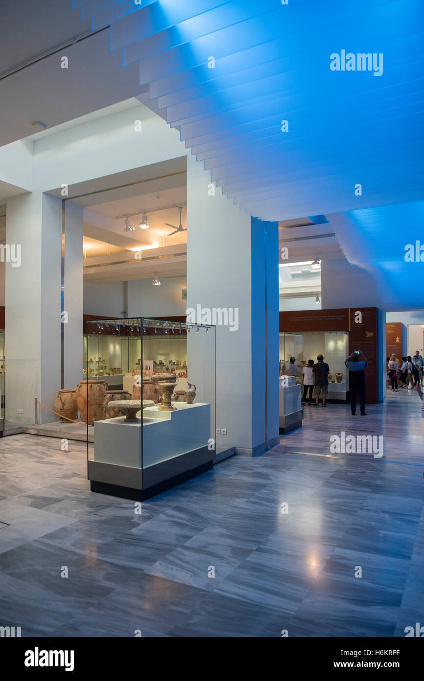 Griechenland, Kreta, Heraklion, Archäologisches Museum Stockfoto