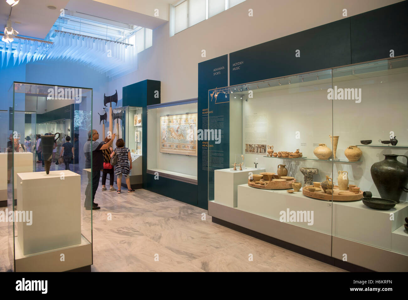 Griechenland, Kreta, Heraklion, Archäologisches Museum Stockfoto