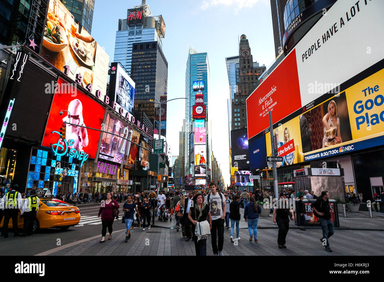 Midtown Manhattan, New York City Times Square Stockfoto