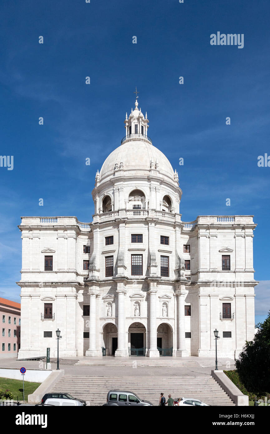 Nationalen Pantheon von Santa Engracia, Lissabon, Portugal Stockfoto