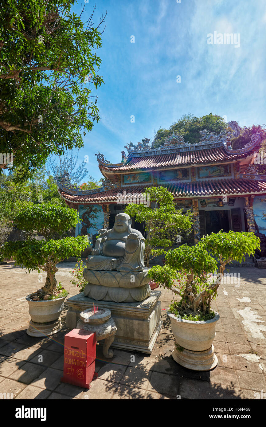 Tam-Thai Pagode auf Thuy Son Berg. Die Marble Mountains, Da Nang, Vietnam. Stockfoto