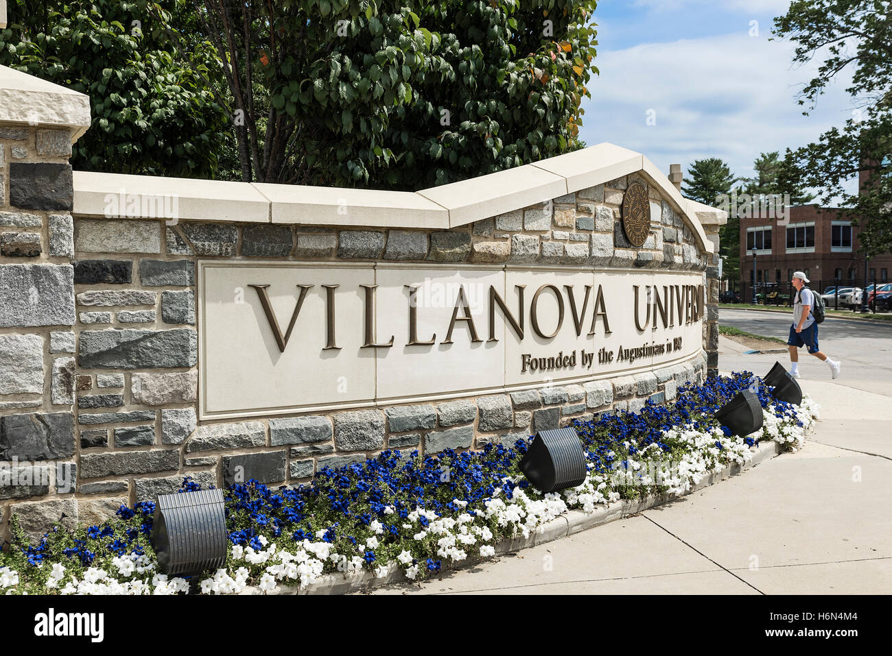 Villanova University Campus, Villanova, Pennsylvania, USA. Stockfoto