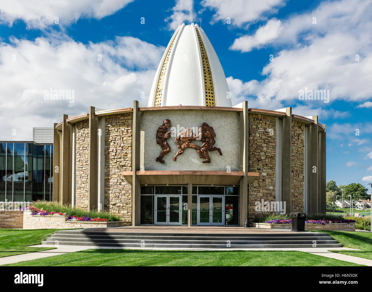 Pro Football Hall Of Fame, Canton, Ohio, USA. Stockfoto