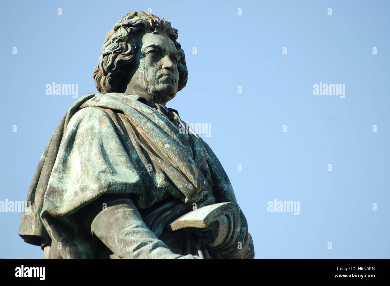 Beethoven-Denkmal-Bonn 2 Stockfoto
