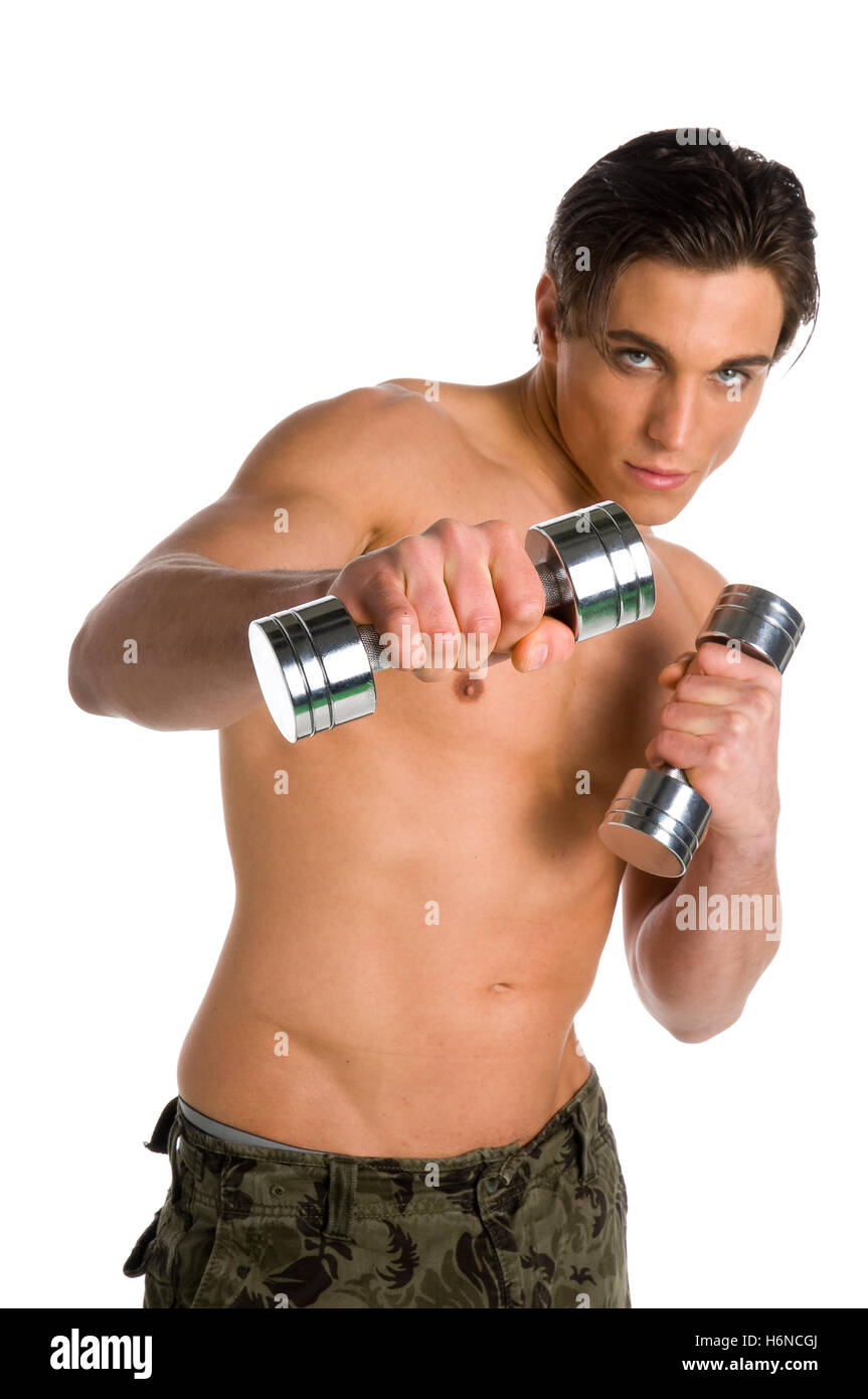 Bodybuilding Stockfoto