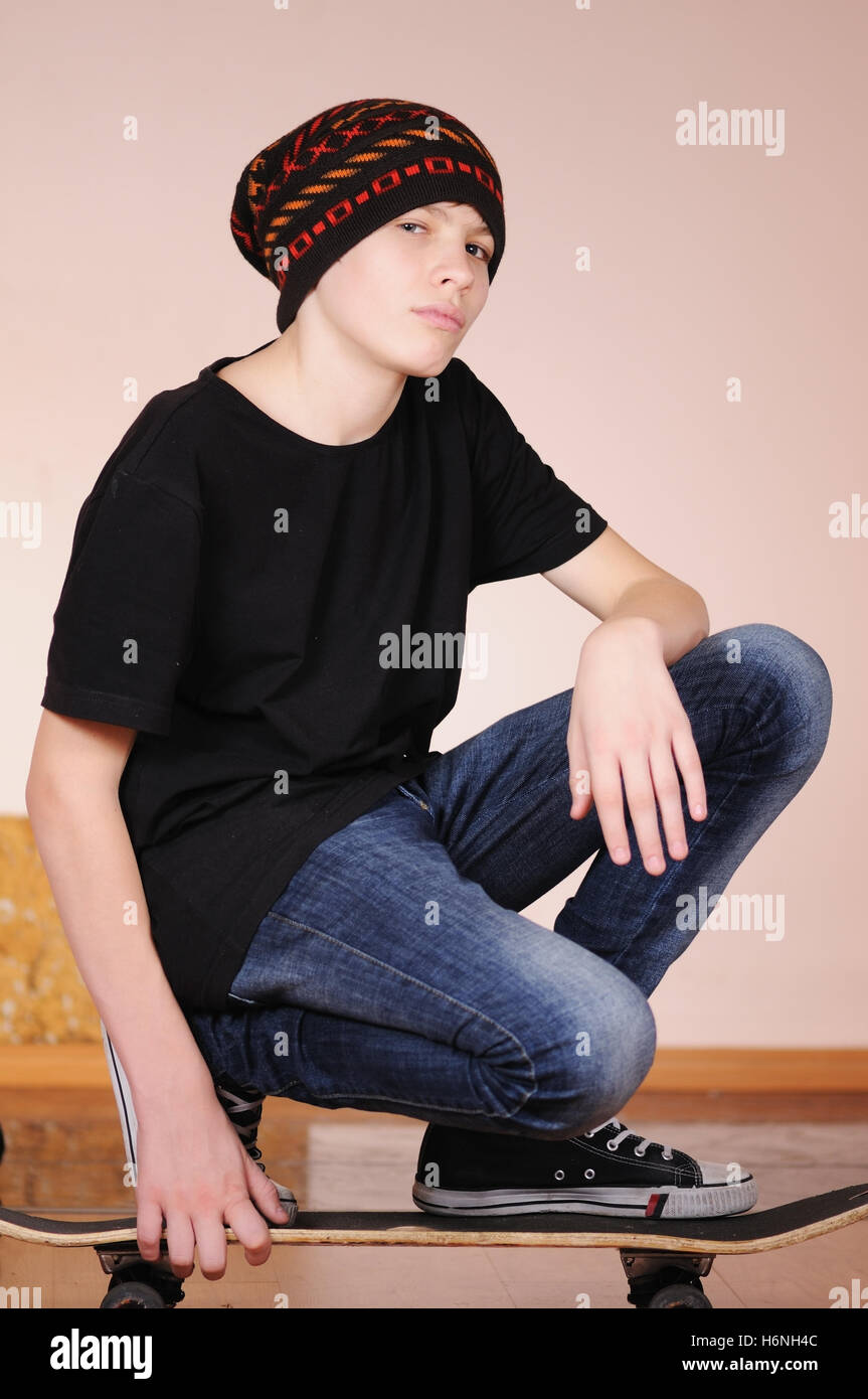 Nice teen boy sport Stockfotos und -bilder Kaufen - Alamy