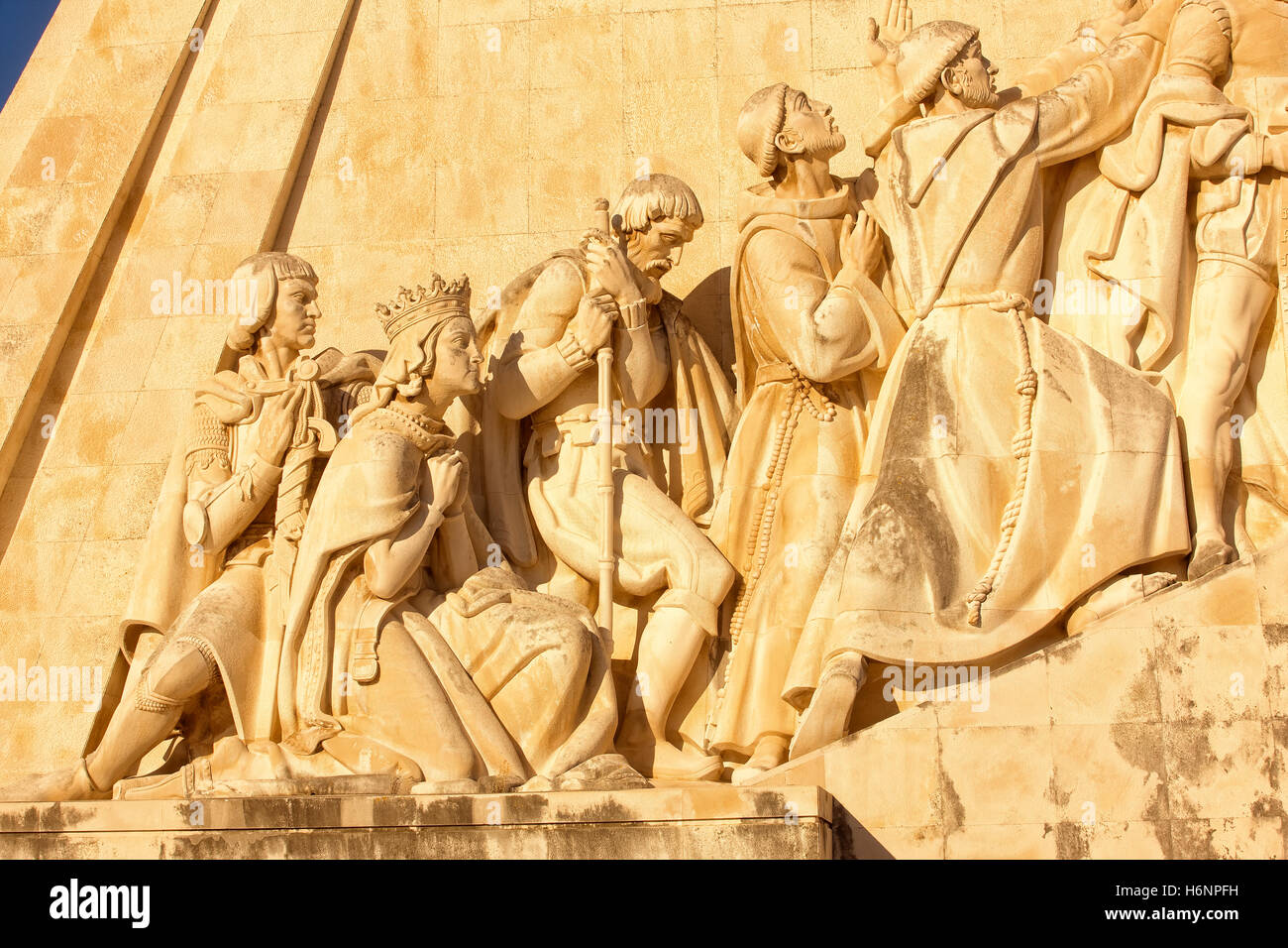 Das Denkmal der Entdeckungen in Lissabon Stockfoto