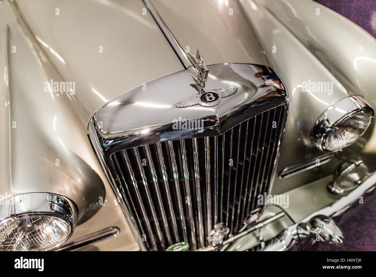 1959 Bentley Saloon an der Classic Car Show Alexander Palace London 2016 Stockfoto