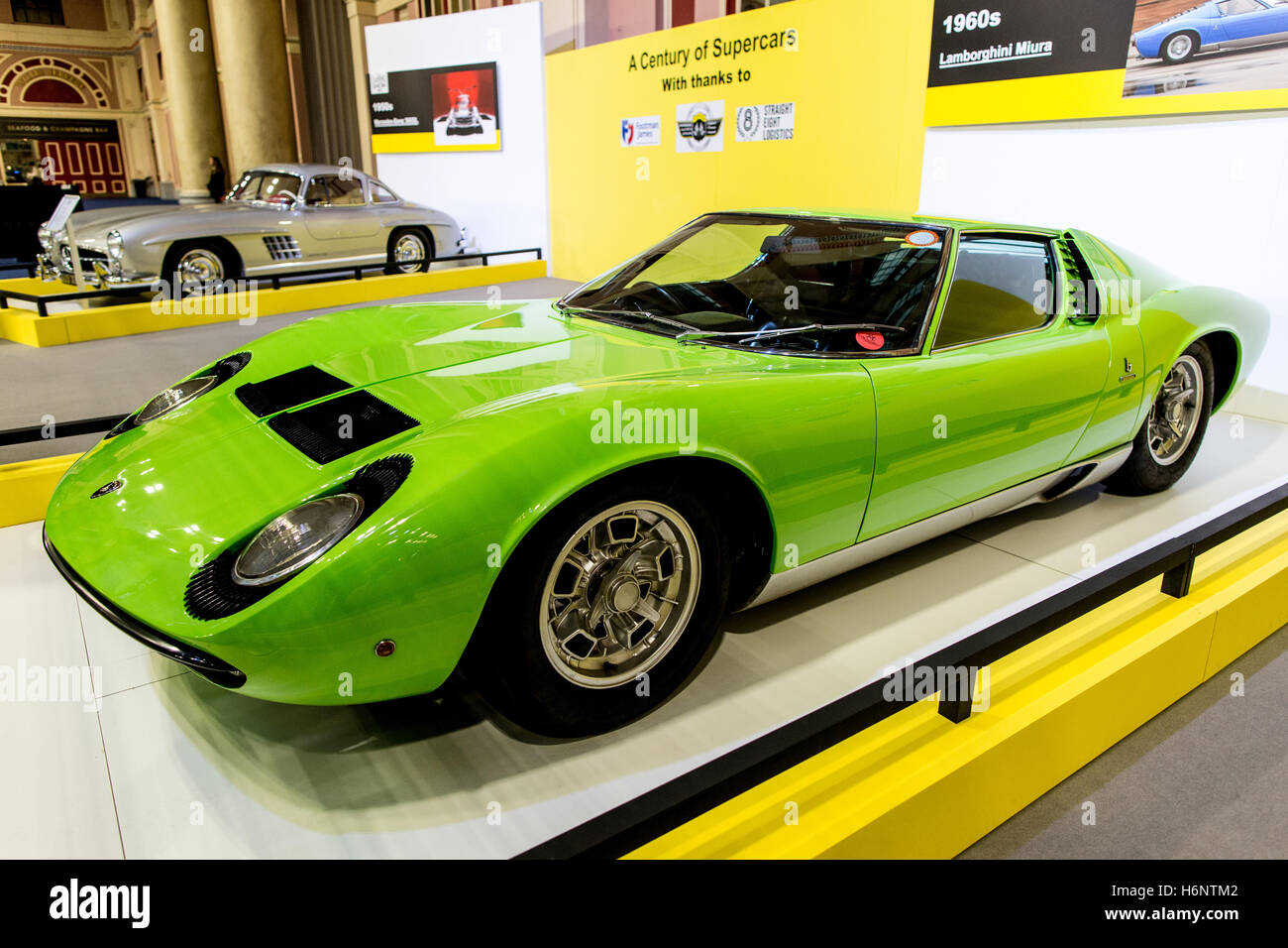 Lamborghini Muira an der Classic Car Show Alexander Palace London 2016 Stockfoto