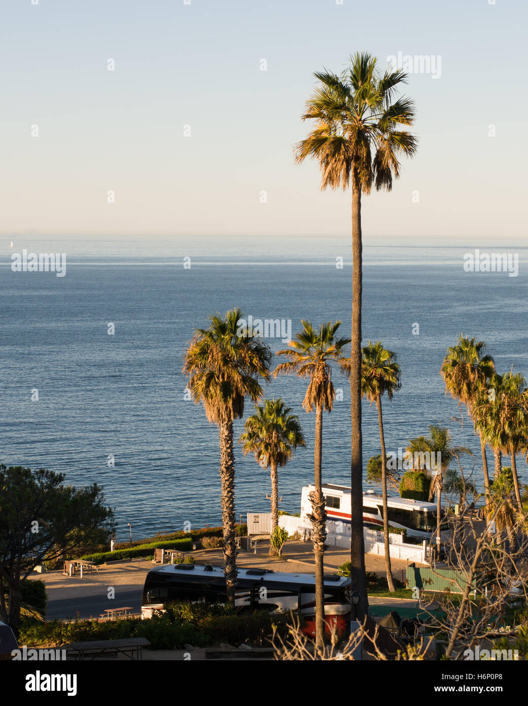 Malibu-Ansicht Stockfoto