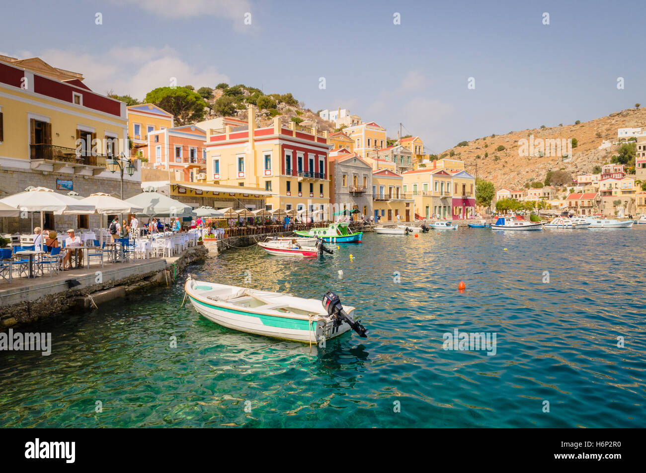 Griechische Insel Symi - Griechenland Stockfoto