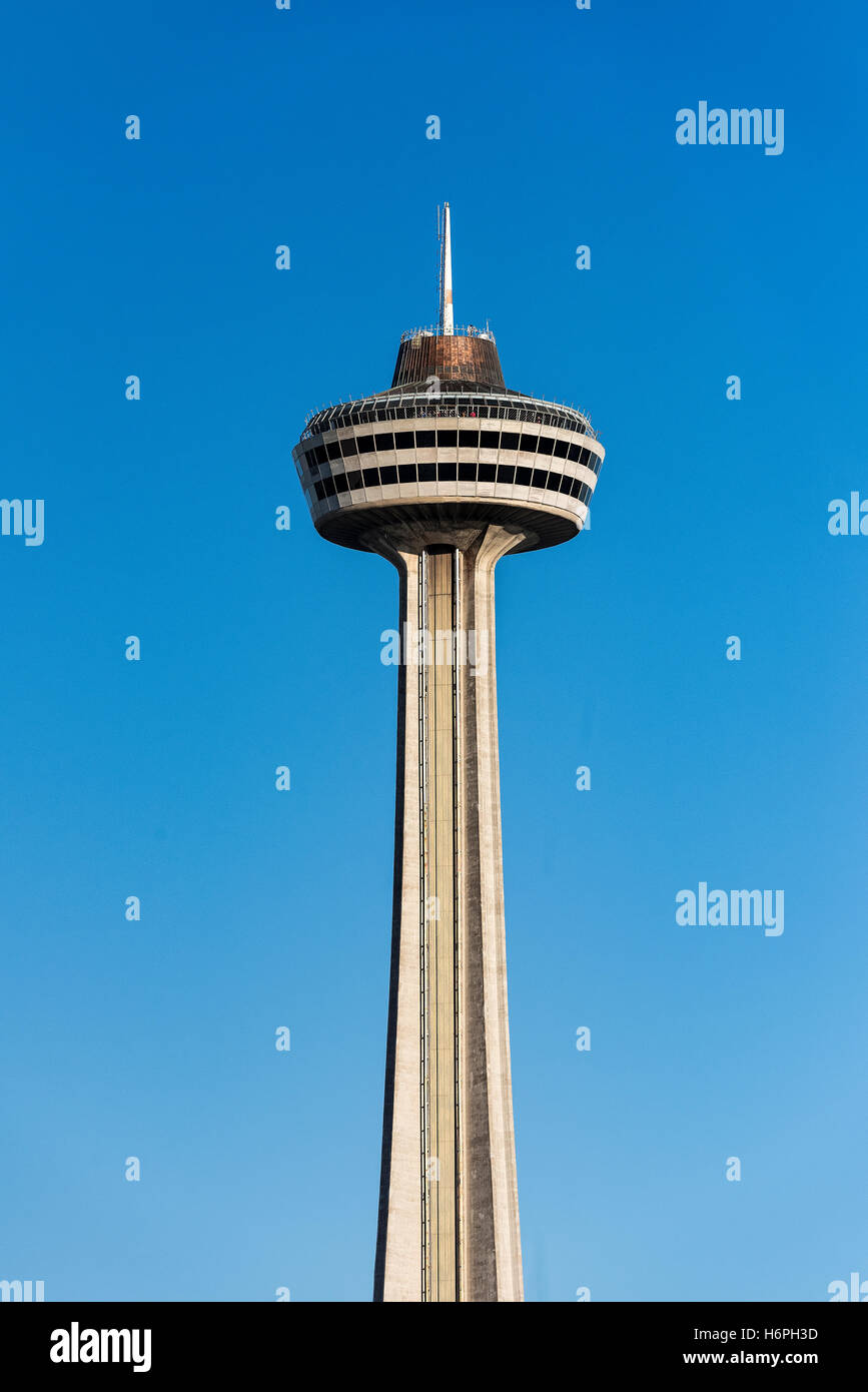Skylon Turm, Niagara Falls, Ontario, Kanada. Stockfoto