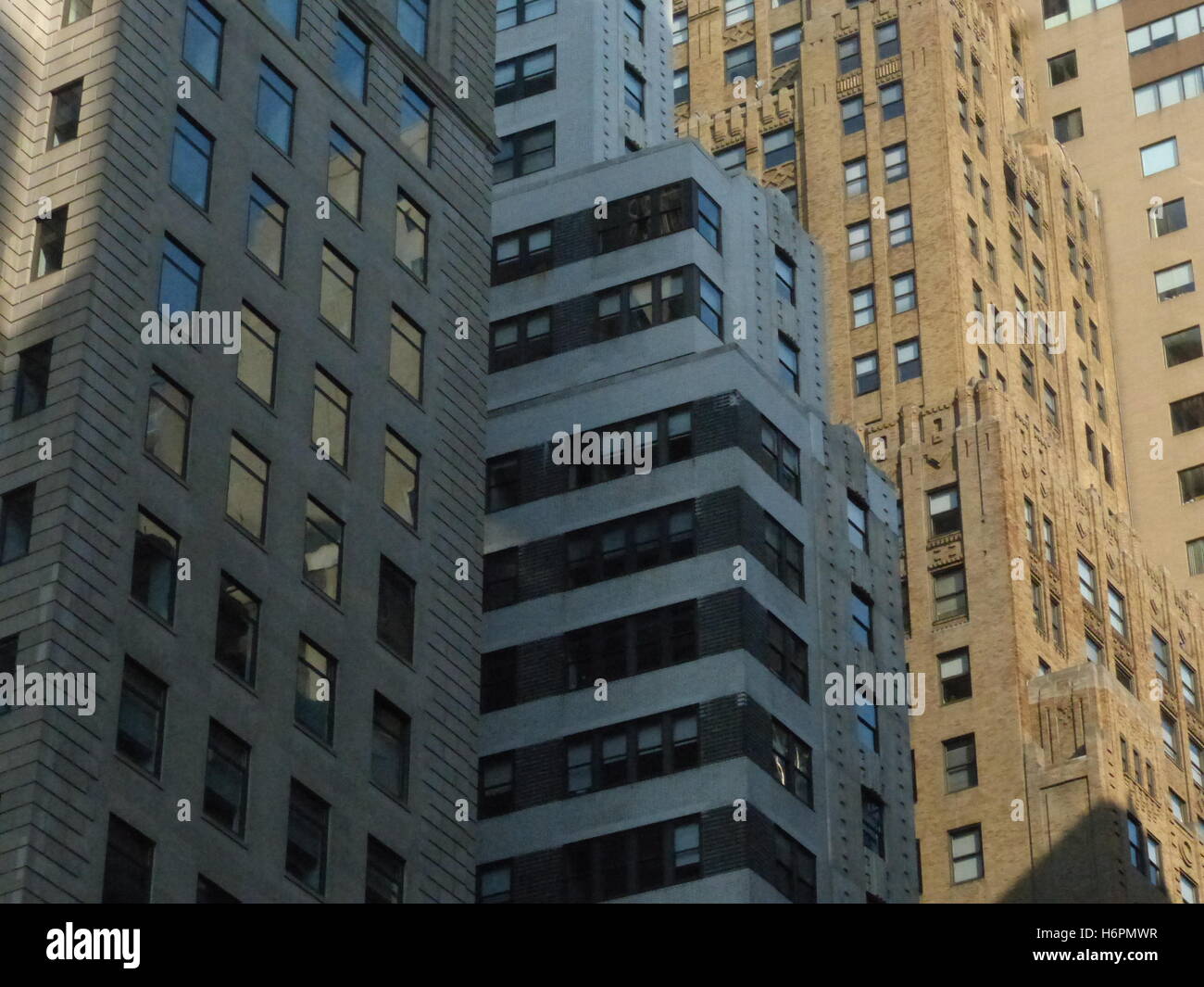 New York, Broadway Bürogebäude, Wolkenkratzer, Investmentbanking, Dow Jones Industrial, Bloomberg Composite stock tradin Stockfoto