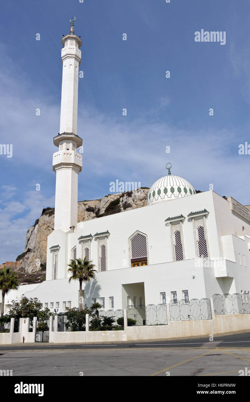 König Fahd bin Abdulaziz al-Saud Moschee in Europa Point, Gibraltar Stockfoto