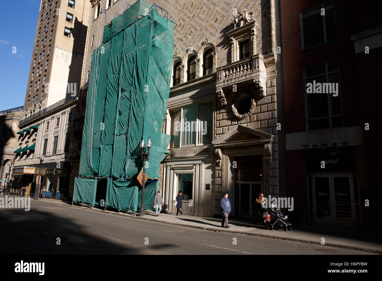 Tremont Street, Boston, Massachusetts Stockfoto
