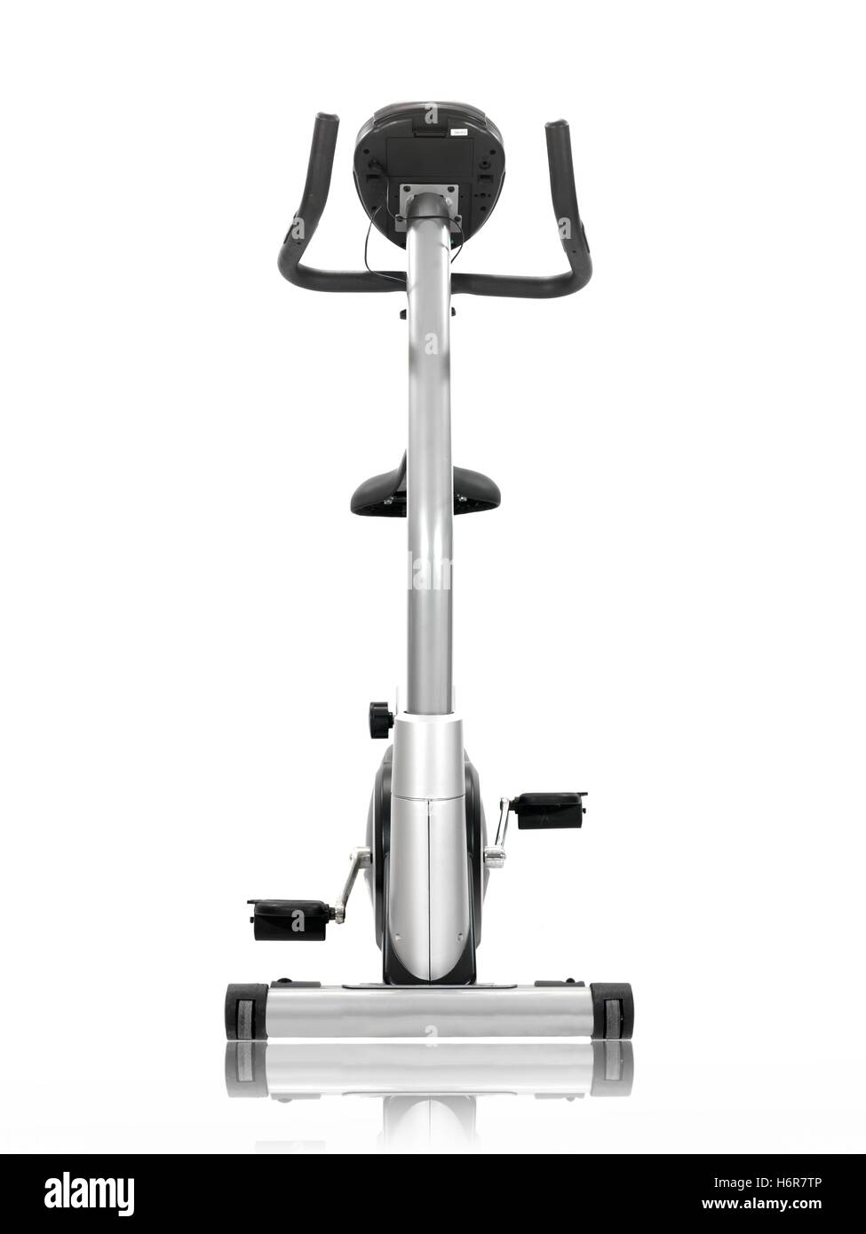 Gesundheit Sport Sport isoliert Lebensstil Muskel Training Übung Ausrüstung Verein Club Pedal stationäre schlank aeroben Stockfoto