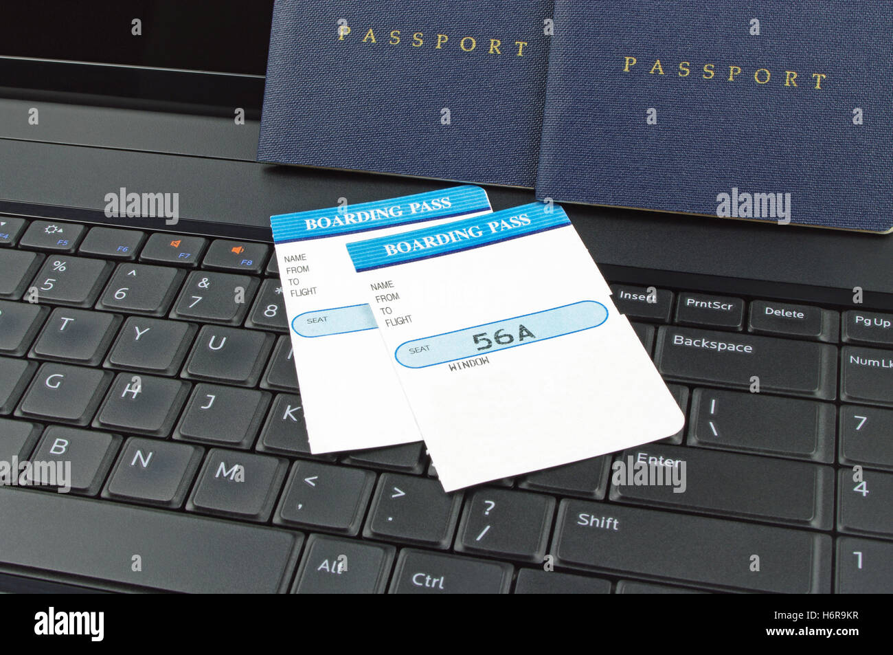 Reisen Sie, Urlaub, Urlaub Urlaub Ferien Dokumente Reisepass Internat Internet Www Worldwideweb net Web Computer übergeben Stockfoto