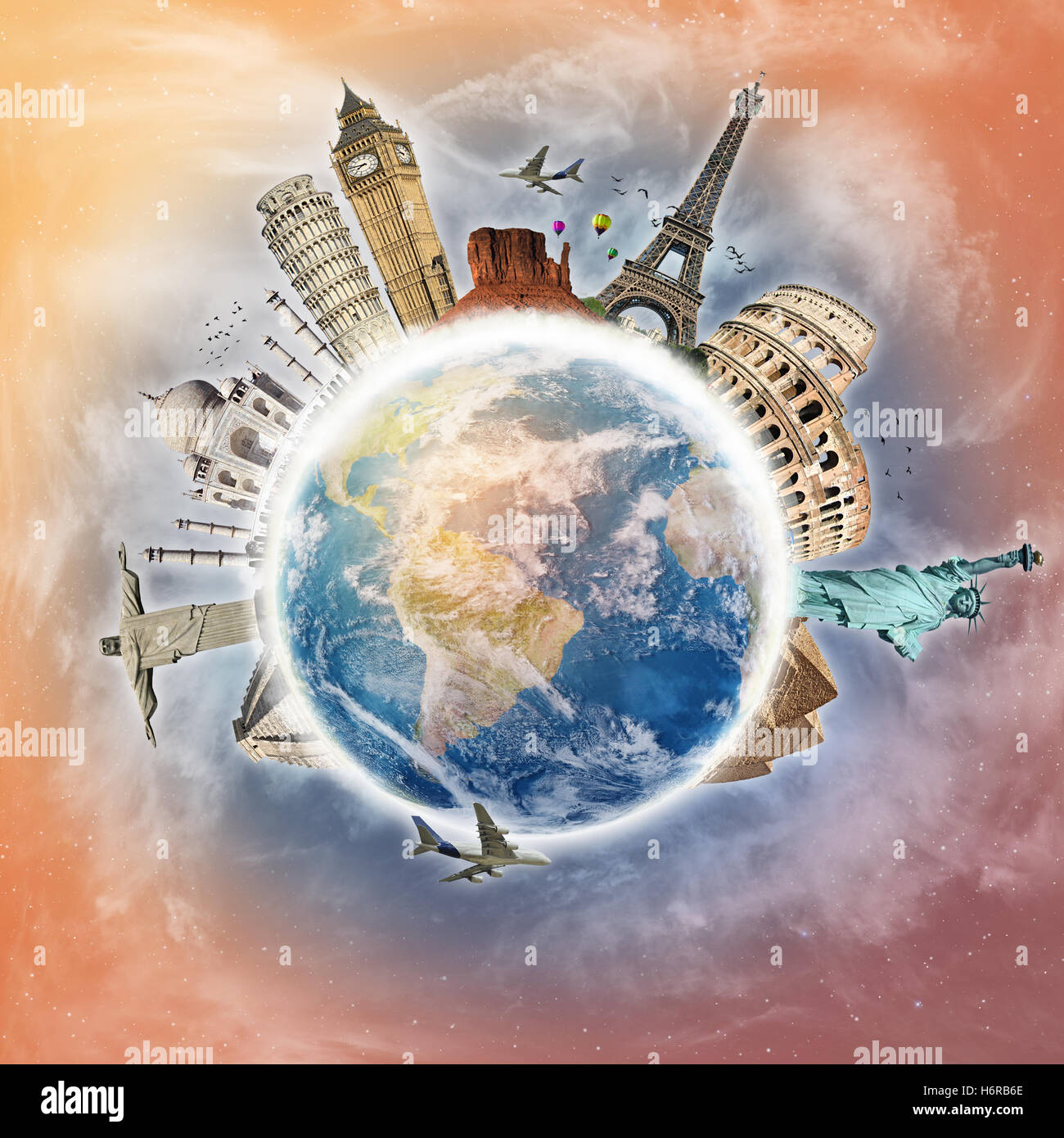 Reisen Urlaub Stockfoto