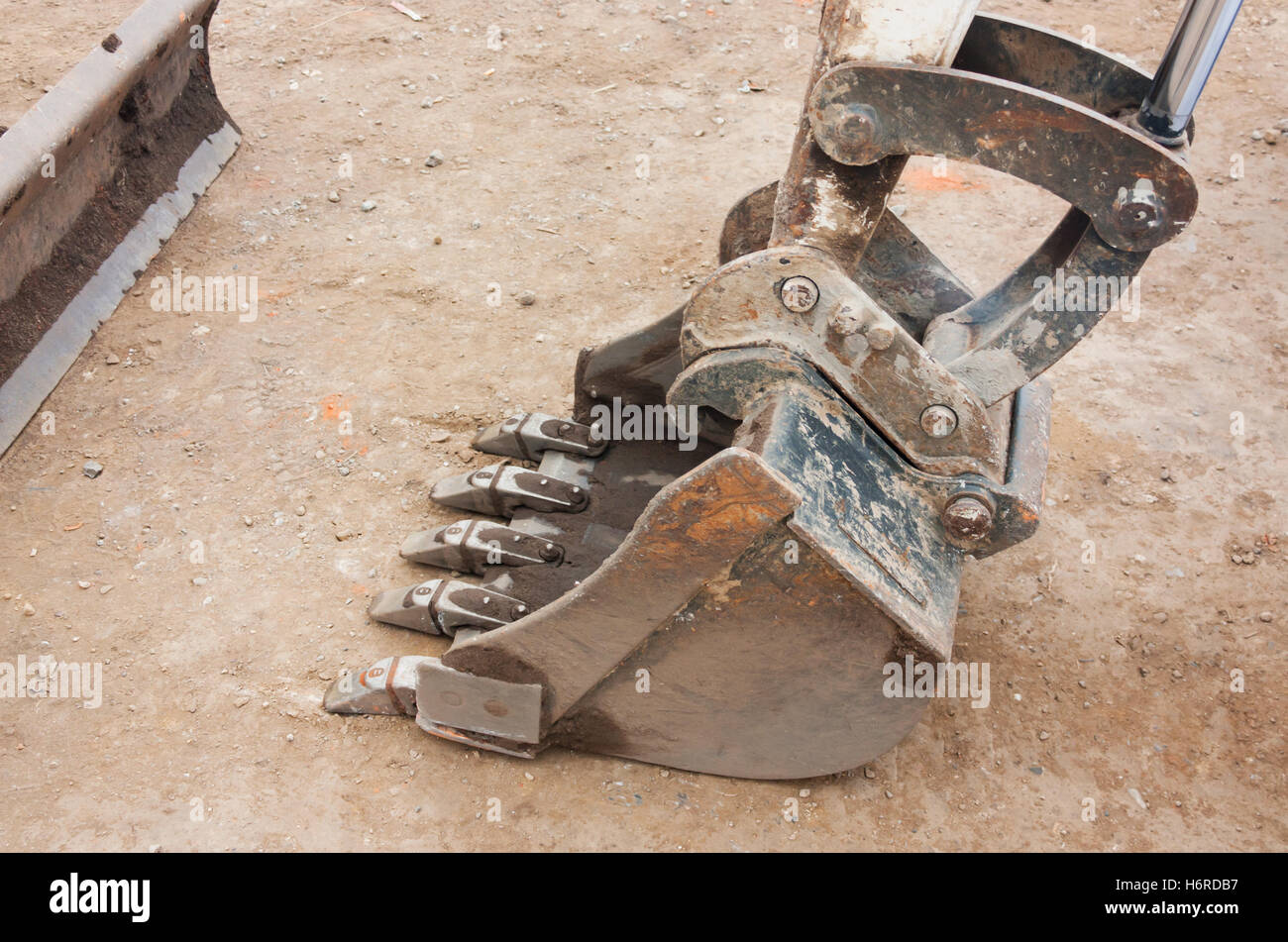 materiellen Anästhesie süchtig machende Droge Arbeit Fabrik Ausgrabung Ausrüstung Medikamentenentwicklung Werkzeugmaschine Bagger Graben zu bauen Stockfoto