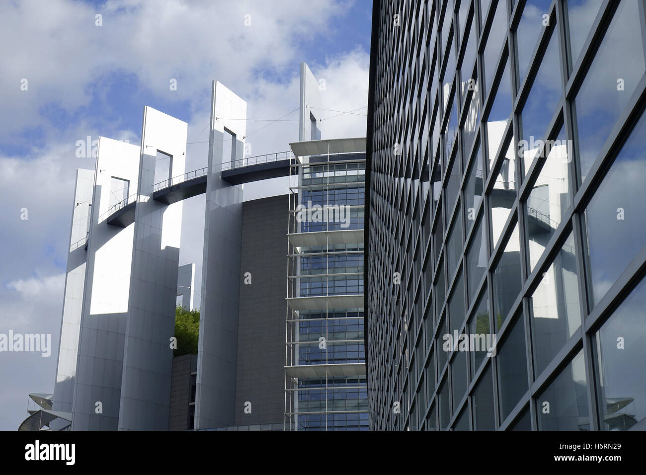 Europäischen Parlaments in Straßburg, Frankreich. 21. August 2016 aufgenommen. Foto: S. Steinach - kein Draht-SERVICE - | weltweite Nutzung Stockfoto