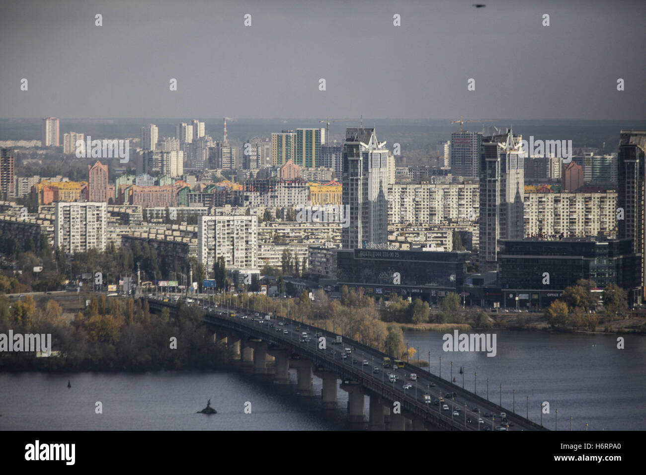 Kiew, Ukraine. 1. November 2016. Landschaften von Kiew © Nazar Furyk/ZUMA Draht/Alamy Live News Stockfoto