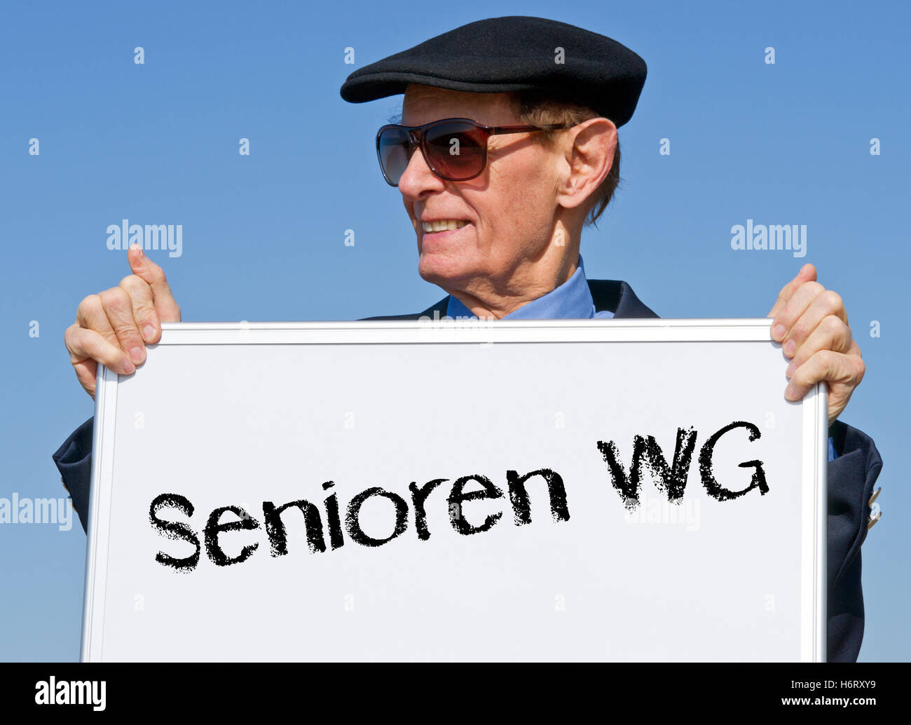 Senioren-wg Stockfoto