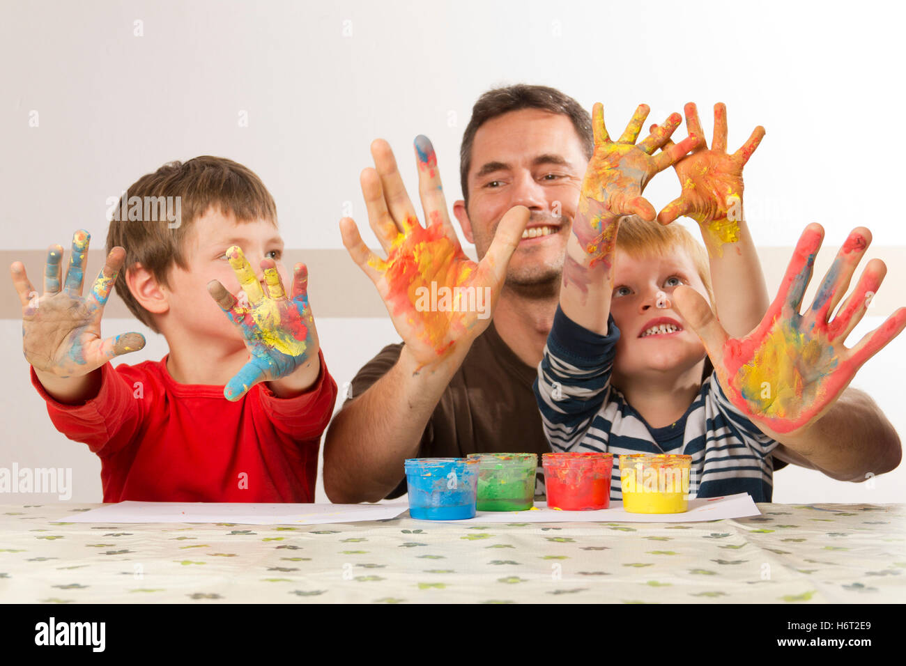 Familie Stockfoto