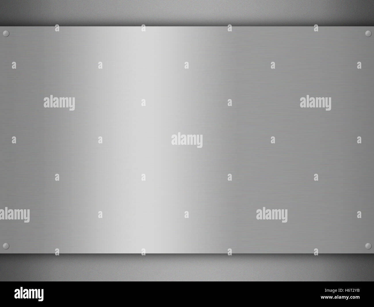 Stahl Metall Kopie Nachahmung Klischee Vorlage Fälschung Plagiat Aluminium Aluminium metallic Seite Hintergrund Blatthintergrund Stockfoto